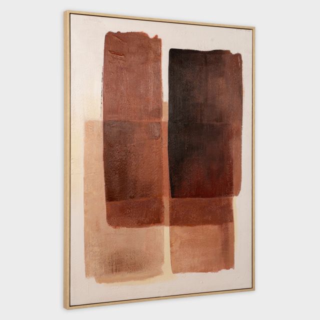 Tonal Balance I, Hand Painted Canvas, Small