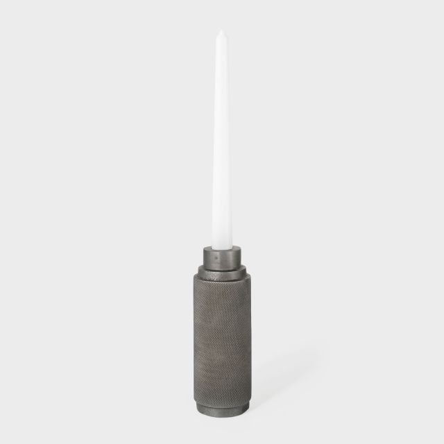 Fletcher Candle Holder, Large Grey