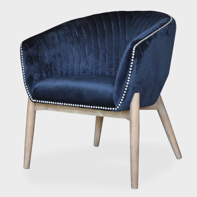 Nora Club Chair Blue