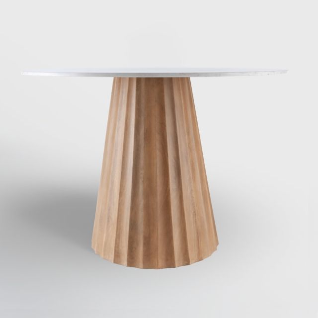 Naveen 42&quot; Dining Table, Natural