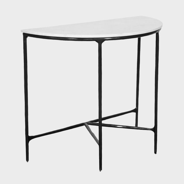 Erina Demilune Console Table